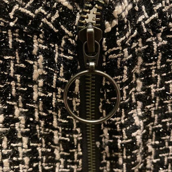 House of Harlow S Tweed Skirt | Revolve, Textured, Back Zip MSRP $298 NWOT - Picture 6 of 7